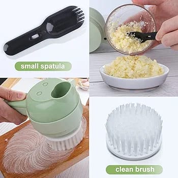 Electric Handheld Vegetable Cutter/chopper Set