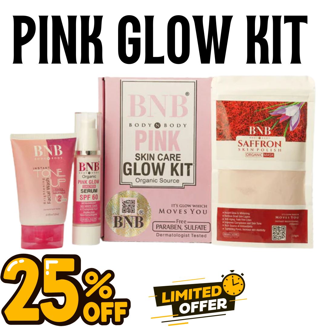 BNB 3 in 1 Pink Glow Kit